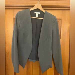 White House Black Market Gray Blazer